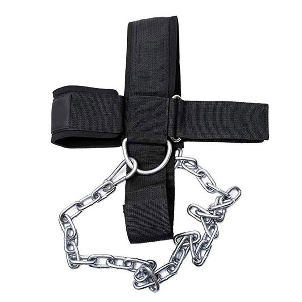 

head harness neck sterkte oefening riem gewichtheffen fitness keten strap hals gewichtheffen kracht oefening fitness band