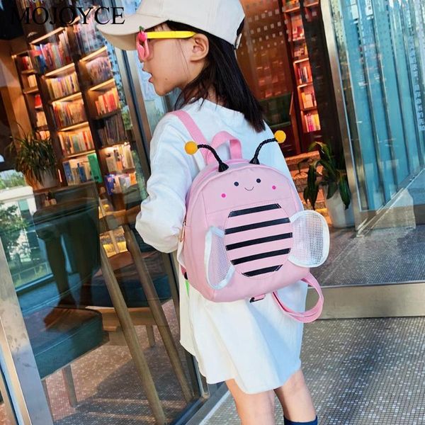 

new cute kids 3d animal casual travel backpacks baby girl boys toddler schoolbag children cartoon lion bee girl bookbag mochila