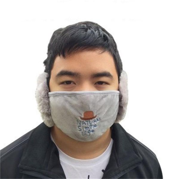 

стильный плюшевый ушанки респиратор mascherine медведь дизайн анти слюна всплеск пыли защитная маска рот дышащий маски для лица обложка 3 6n