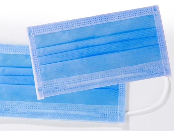 

blue non woven mouth face masks outdoor masks 3 face mask blue three layer filter dust mouthsafety mascherine