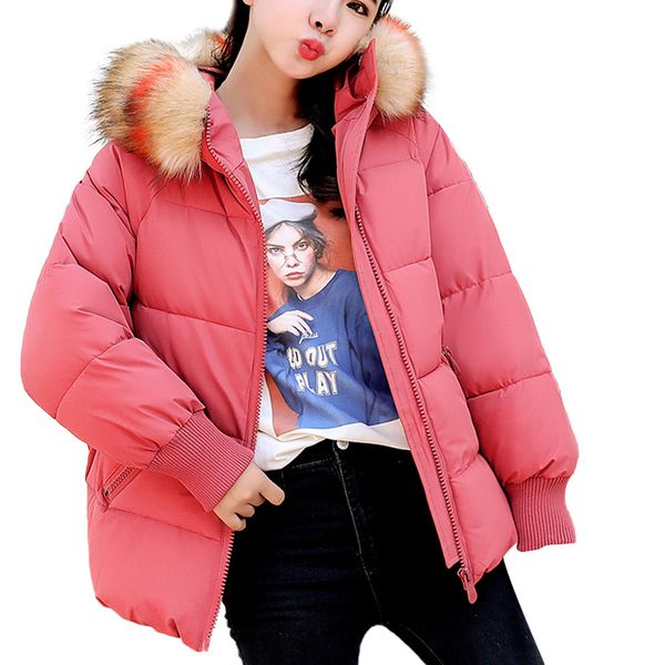 

hxroolrp womens coat winter faux fur hooded thick warm slim jaqueta autumn overcoat girl jaquetas feminino chaqueta mujer c3, Black