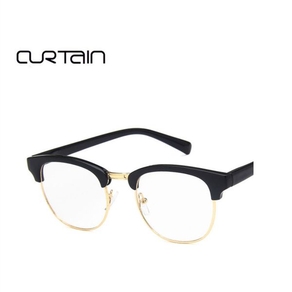 

curtain okulary damski 2019 new fashion cat eye sunglasses male and female elegant literary wild glasses classic retro frame, White;black