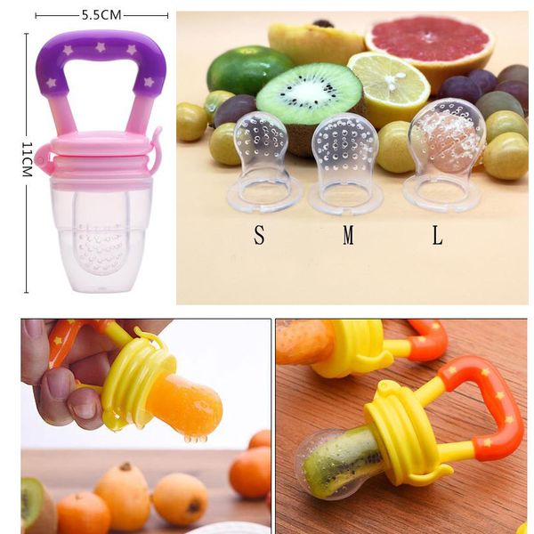 2020 2019 Newest Infant Fruit Feeding Teething Toy Fresh Food