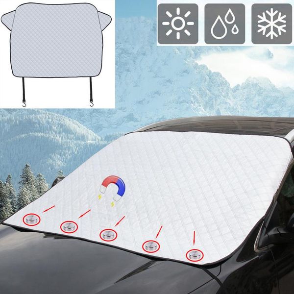 

автомобиль аксессуары интерьер лобовое стекло автомобиля снег ледяной покров антипылевой мороз солнцезащитный козырек магнитное зеркало прот