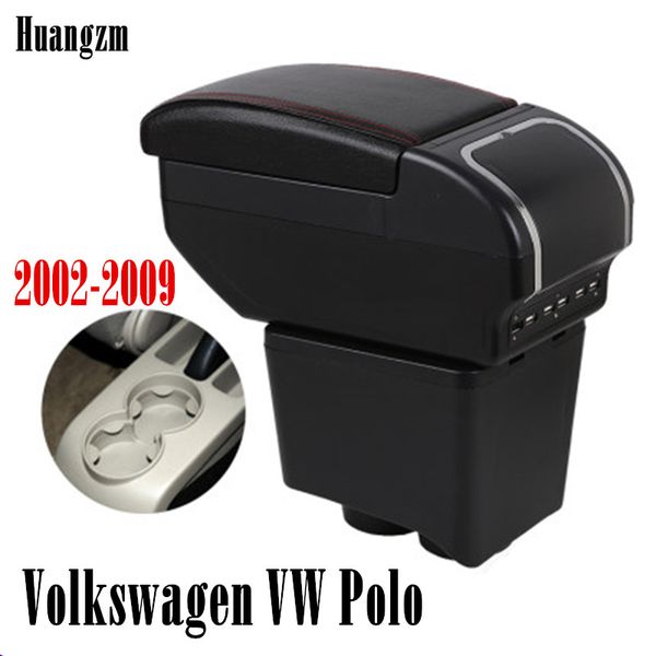

for vw polo 4 2002-2009 polo vivo 2010 center centre console storage box armrest 2003 2004 2005 2006 2007 2008