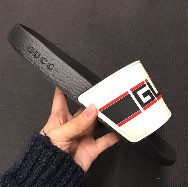 

С коробкой лучшее качество тапочки сандалии слайды тапочки сандалии дизайнерская обувь Huaraches шлепанцы Мокасины для унисекс shoe06 LT60