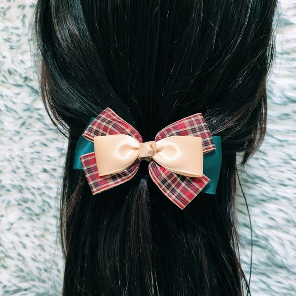 

hair clips bows quality big large women hair accessories beautiful girls' silk bow barrette sequin bow lace goth brides