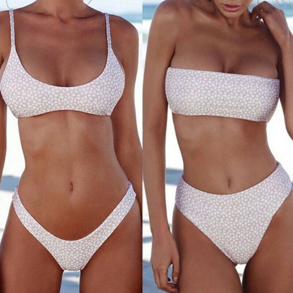 

summer women bandage bikini set push-up padded swimwear swimsuit bathing two-piece suits sportswear