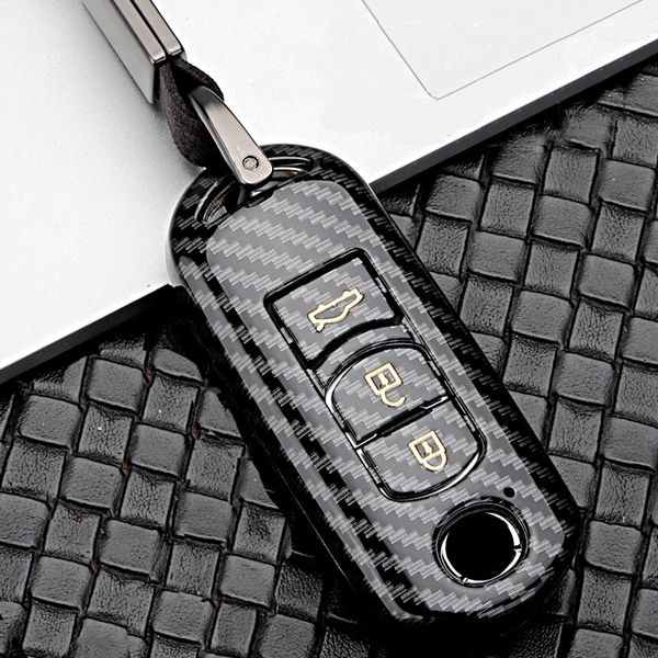 

abs shell car key case key cover for 2 3 5 6 cx-3 cx-4 cx-5 cx-7 cx-9 atenza axela mx5 cx5 car keychain