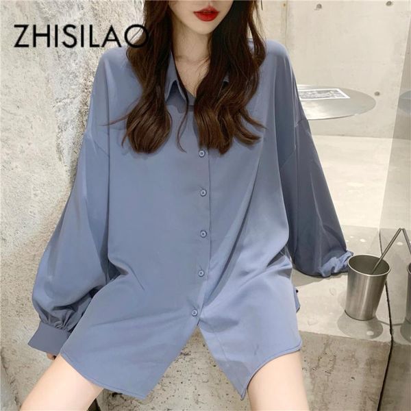 

solid vintage elegant blouse women long sleeve shirts mujer spring 2020 loose white blouse plus size women retro pink