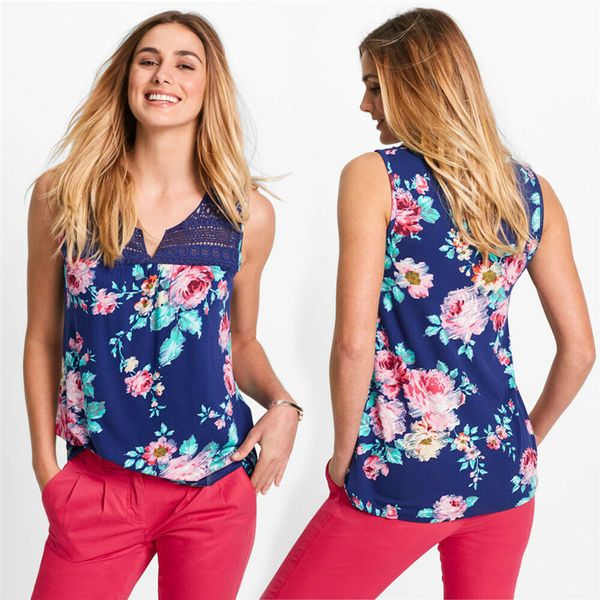 

2019 new fashion women summer casual summer loose sleeveless t-shirt vest, White