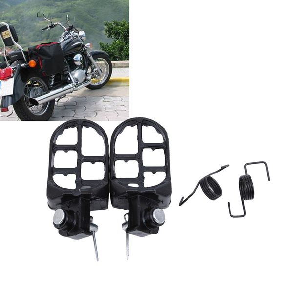 

motorcycle rear foot set rear footrest for pw50 pw80 tw200 2019 footrests pedal passenger rest rearsets
