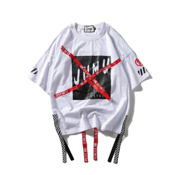 

fashion pullover couple sweater men and women hip hop streamers fake two loose korean trend long-sleeved t-shirts asian size