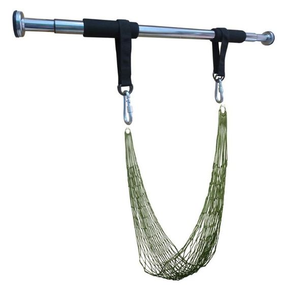 

pull up bar with swing net for gym children training