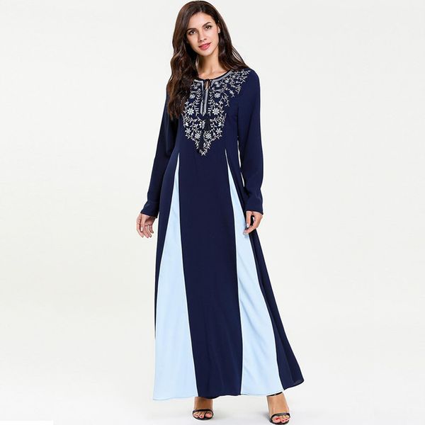 

women abaya muslim arabic dress kaftan moroccan robe dubai embroidery islamic clothing party caftan marocain abayas maxi dress, Red