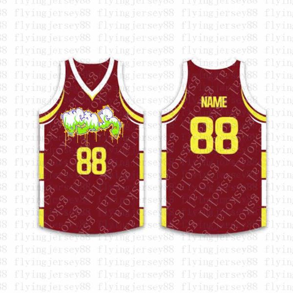 

Top Custom Basketball Jerseys Mens Embroidery Logos Jersey Free Shipping Cheap wholesale Any name any number Size S-XXL jona5