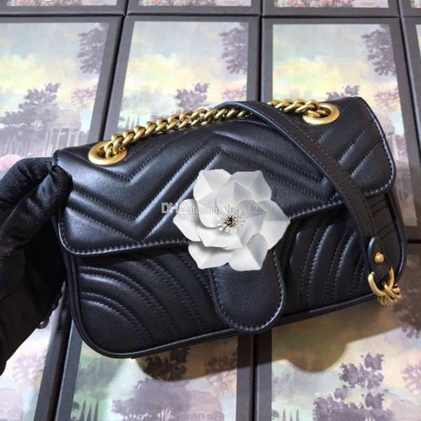 

forever classic luxury designer handbags genuine leather designer bags fashion women shoulder bags size 22*13*6cm model 446744