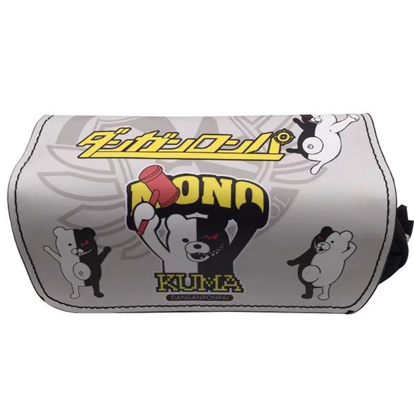 

anime danganronpa dangan ronpa monokuma cosplay pen bags school pencil case box cosmetic makeup bag storage bag gift