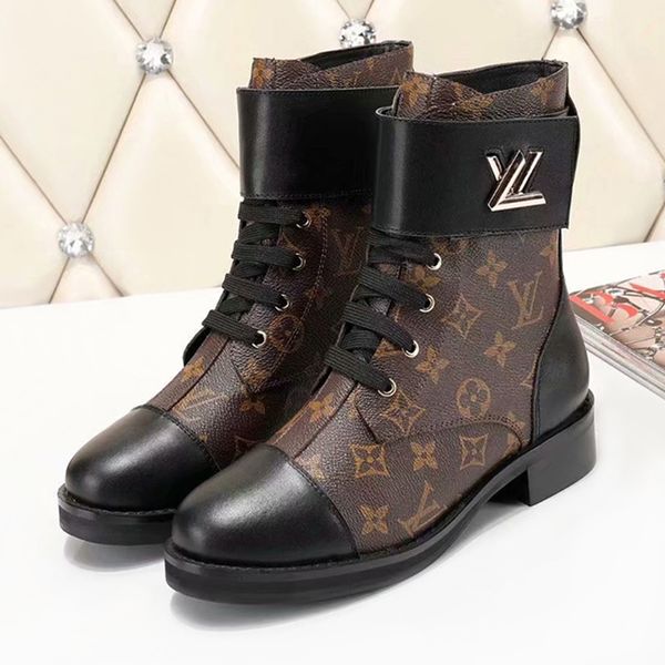 

women shoeswonderland ranger buckle boot lady glazed leather simple rubber outsole boots black martin boots motocycle boots