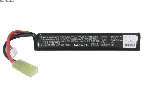 

cameron sino 1100mah battery for airsoft guns lp110s2c013