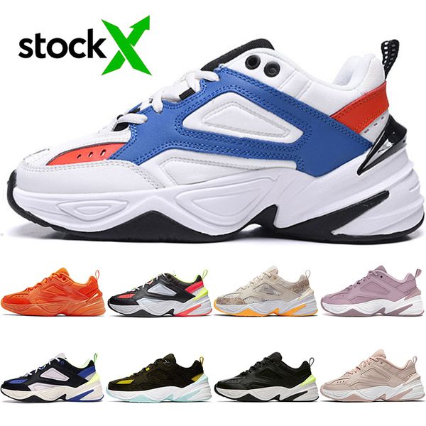 

wholesale 2020 zoom m2k 2k tekno fashion running shoes hyper jade gel in orange pink foam stock x mens women designer sneakers