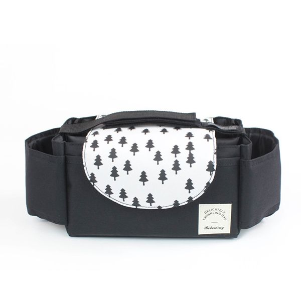 

multifunctional cup holders storage bag organizer diaper pocket basket hanging pram buggy large capacity portable baby stroller