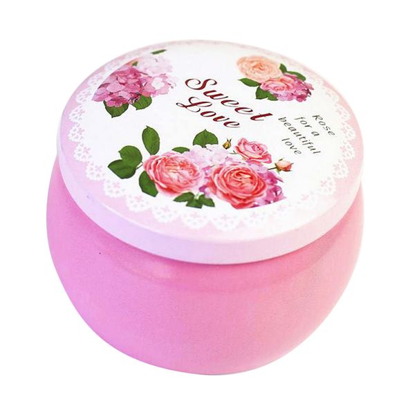 

cute tinplate airtight canister storage lid pots candy jar for baked goods