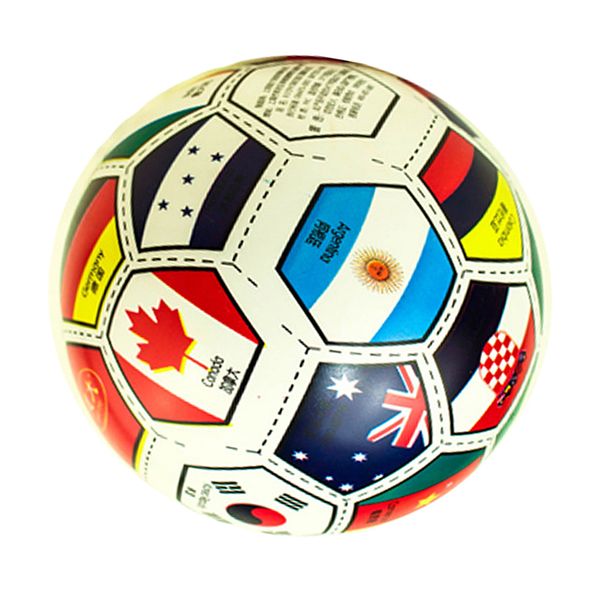

9" inflatable national flags toy swimming pool toy ball