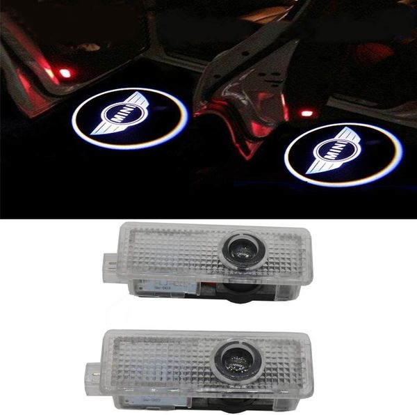 

mini cooper accessories led car door welcome lights projector for mini cooper 12v(2 pack