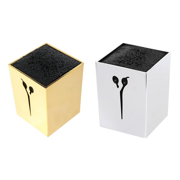 

2pcs pro salon scissor shear stand holder hair styling tool stand socket