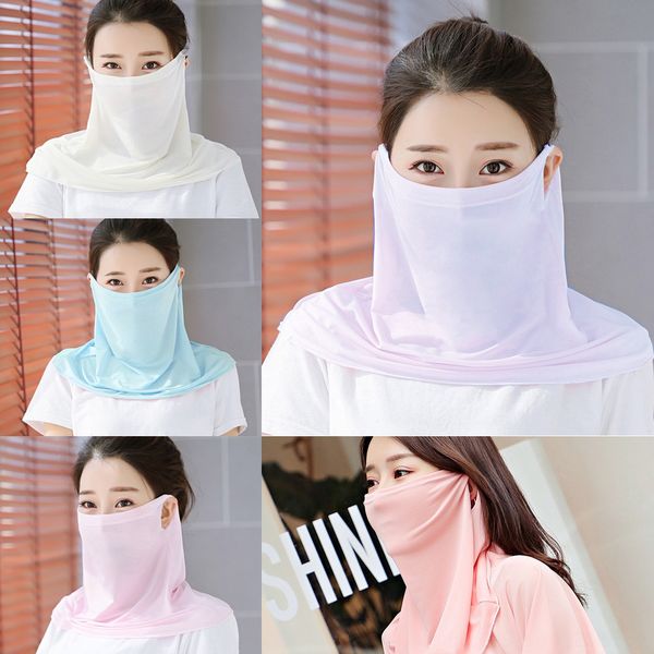 

va8fm outdoor bandana seamless shield mask headband visor neckwarmer bandana mask face cycling fishing riding camouflage cycling scarfs, Black