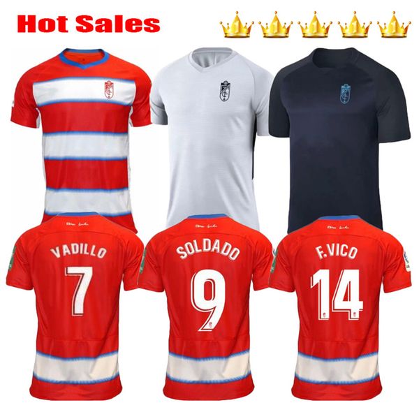

men +kids 2019 2020 granada soccer jerseys 19 20 home away third soldado herrera antonio puertas vadillo camiseta de fÃºtbol football shirts, Black;yellow