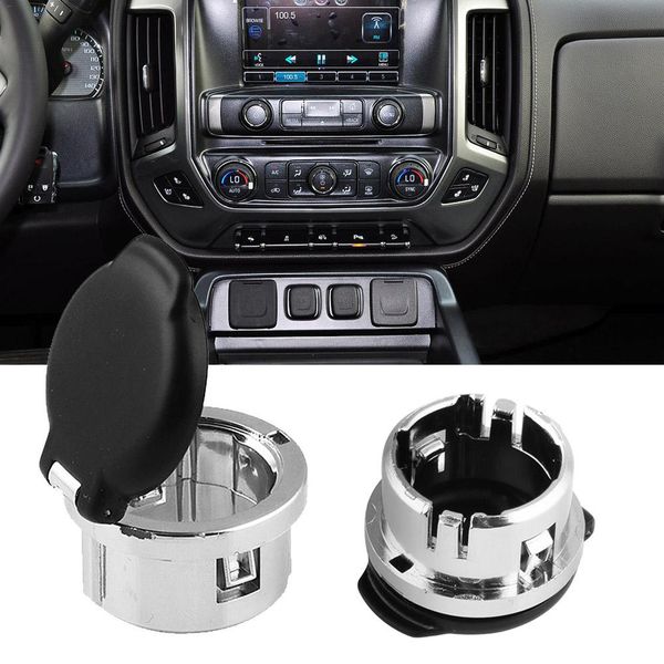 

1pcs power outlet covers 12v car dash power socket plug cover cigarette lighter dust cover protector plug auto accessories