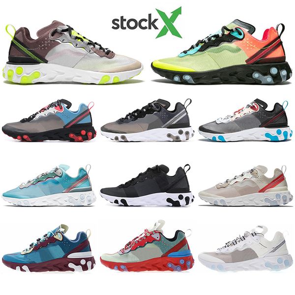 

with socks react element 87 55 outdoor running shoes men women anthracite light bone triple black white red orbit sports sneakers trainers