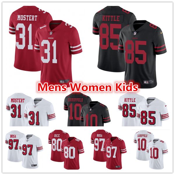 49ers jersey black