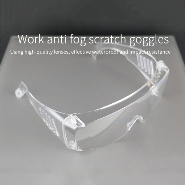 

safety glasses work protective anti-fog seal eye protection goggles
