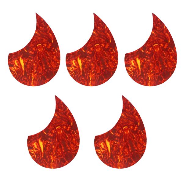

5 pack teardrop acoustic guitar pickguard pick guard self adhesive scratch plate