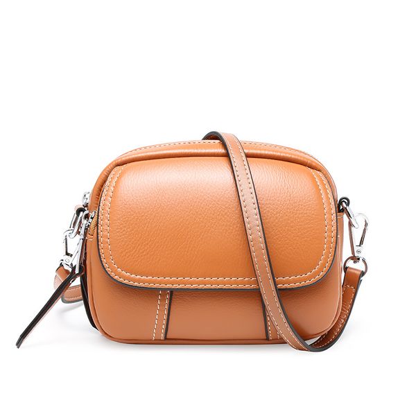 

genuine leather crossbody bags for women 2020 small messenger shoulder bag female cow leather phone bags