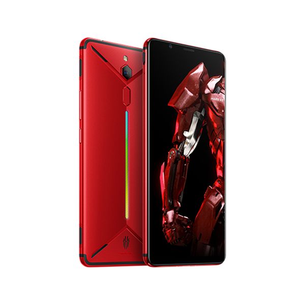 

original zte nubia red magic mars 4g lte cell phone gaming 8gb ram 128gb rom snapdragon 845 octa core android 6.0" lcd screen 16.0mp fi