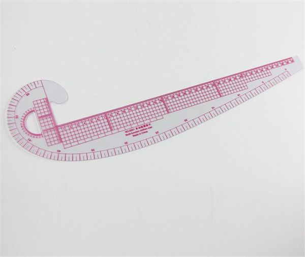 

plastic french curve metric sewing clothes ruler measure for dressmaking tailor grading curve rule pattern making accessories, Black