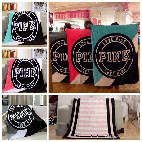 

130 150cm pink ecret cobertor fleece blanket throw oft plaid bed pread limited battaniye car tv ofa blanket yoga blanket 50pc