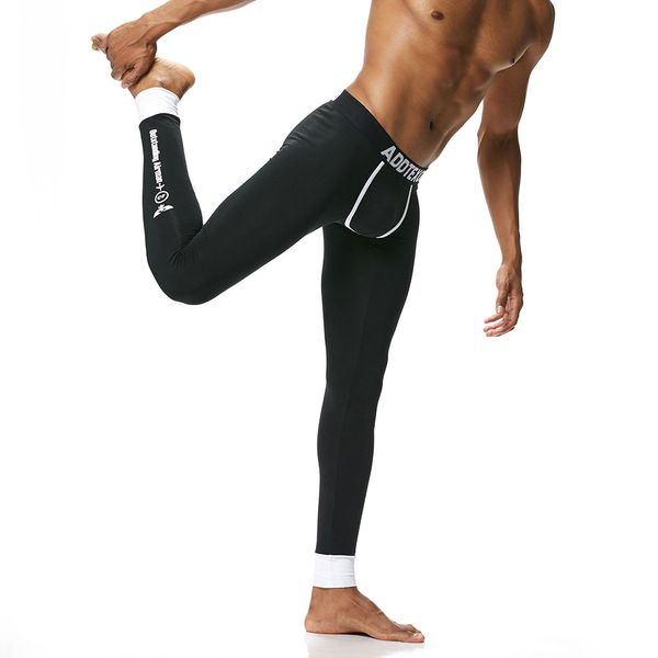 Strumpfhosen Für Männer Warme Baumwolle Lange Unterhosen Hosen Hosen Unterhosen Mann Mode Elastische Sexy Unterwäsche Enge Legging Plus Größe