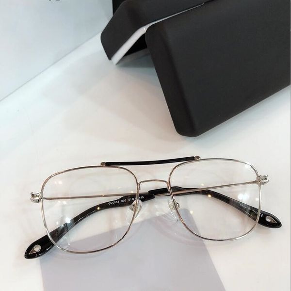 

new 0053 mens sunglasses men sun glasses women sunglasses fashion style protects eyes gafas de sol lunettes de soleil with box, Silver