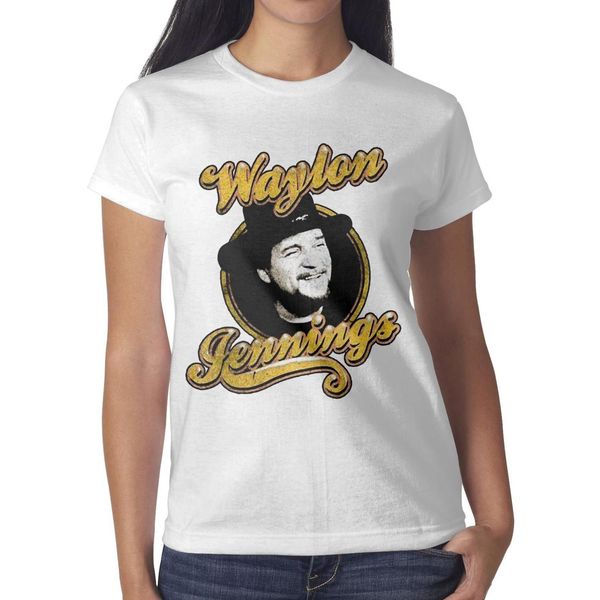 

waylon jennings funny album white womens t shirt,shirts,t shirts,tee shirts printing vintage designer custom casual t shirt