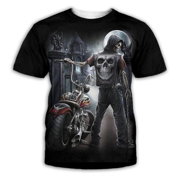 

2020 моды метанию роскошь mens конструктора тенниски тенниски тенниска личности skeleton холодный ветер отвага 3d принтер мужская одежда оде, White;black