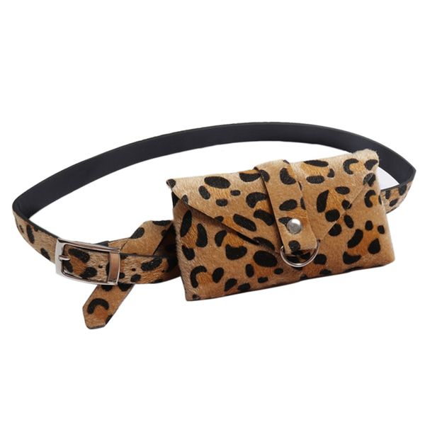 

waist packs women fanny pack leopard waist belt bag travel pack small phone pouch bags