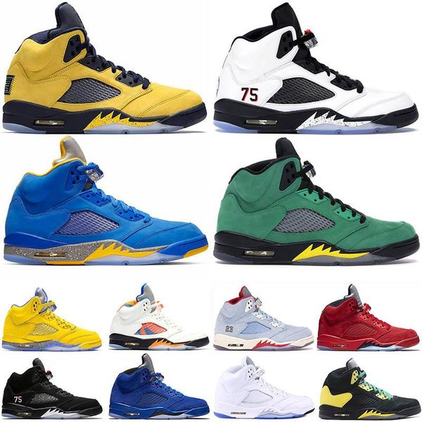 

psg paris germain jumpman 5 v mens paris 5s women basketball shoes michigan fab oregon ducks laney sports sneakers 5.5-13
