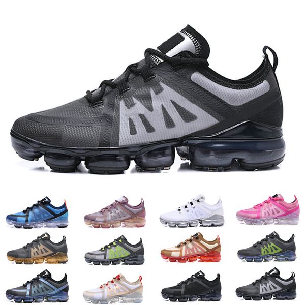 

summer 2019 air cushion brand shoes man sneakers canyon gold aluminum blue men women black red trainer sports running shoe size40-45