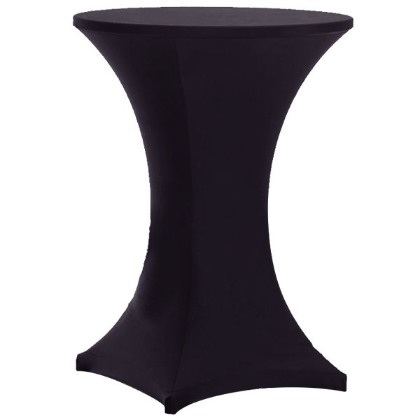 

l wedding stretch table set cocktail table set(black)60*110cm