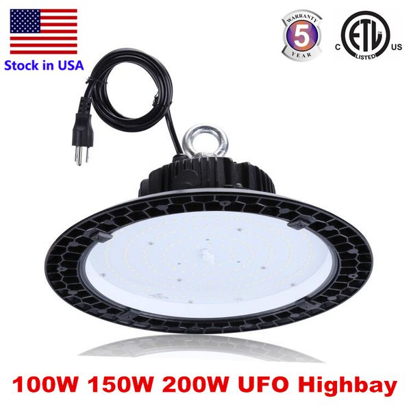 

Ultra-thin UFO LED High Bay Lights 100W 150W 200W LED Industrial Lighting Led warehouse exhibition lighting Lamp Highbay Light